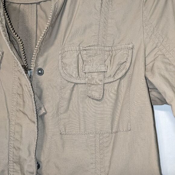 Esprit Khaki Lightweight Utility Jacket Size XS - Picture 4 of 7